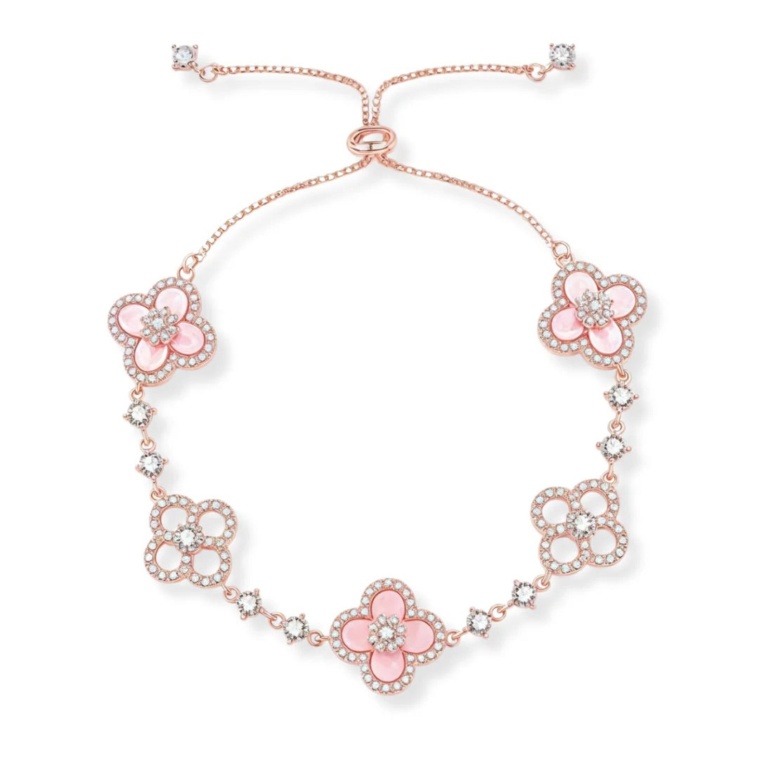 Diamond Clover Bracelet