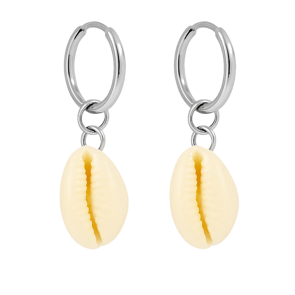 Snäckskalörhängen