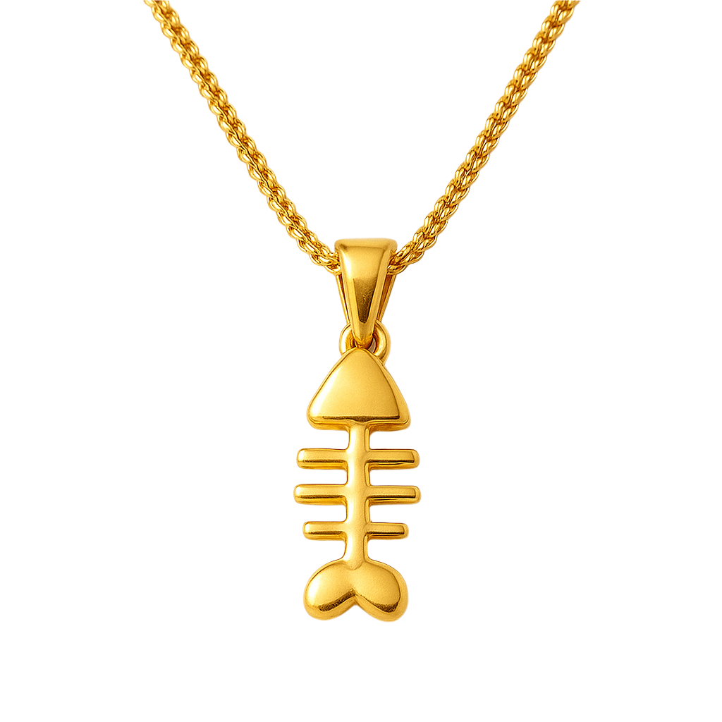 Bone Fish Necklace