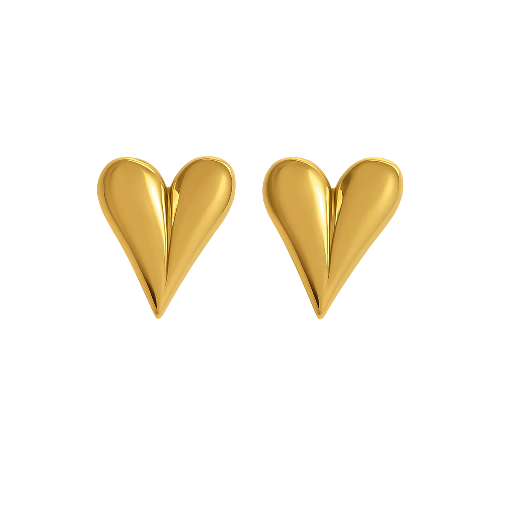 Heart Studs