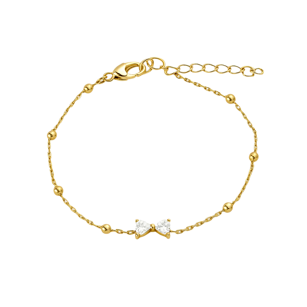 Sparkle Bow Tie Bracelet