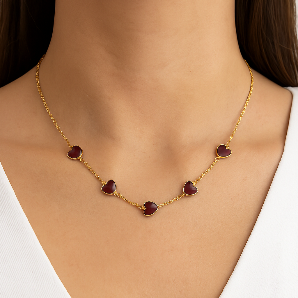 Multie Heart Necklace