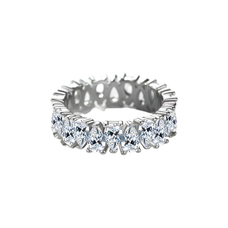 S925 Classy Droplet Ring