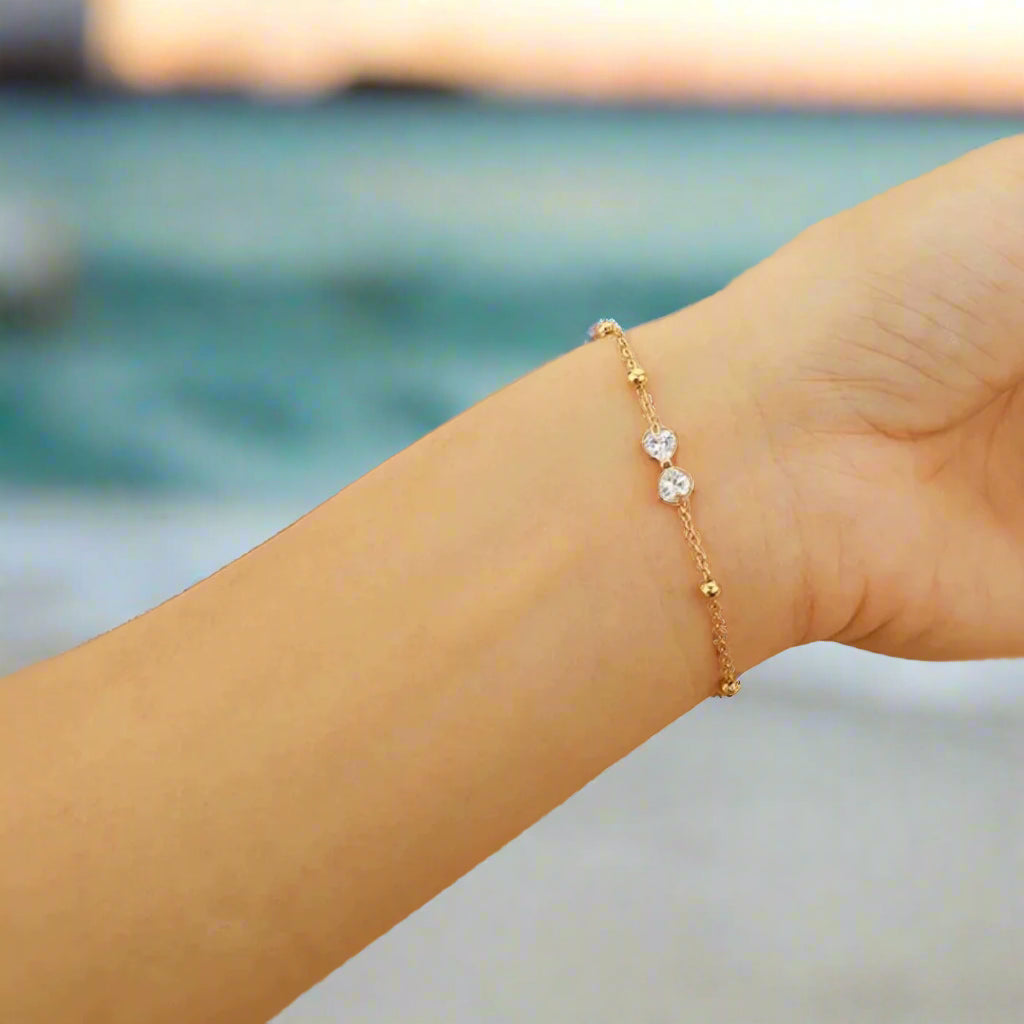 Sparkle Bow Tie Bracelet