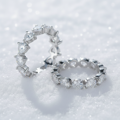 S925 Eternity Heart Ring