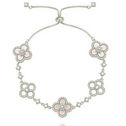 Diamond Clover Bracelet
