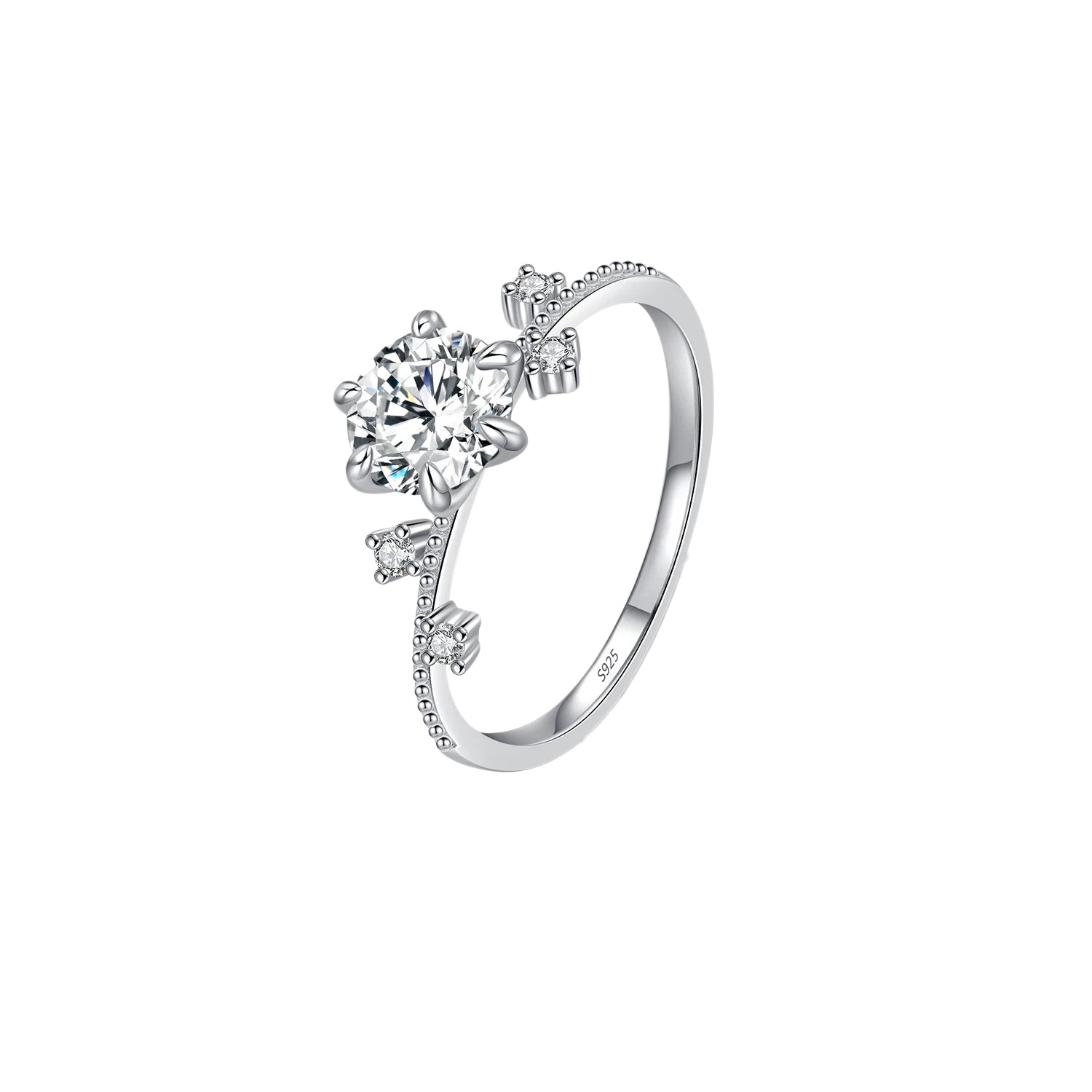 Brilliant Moissante Ring