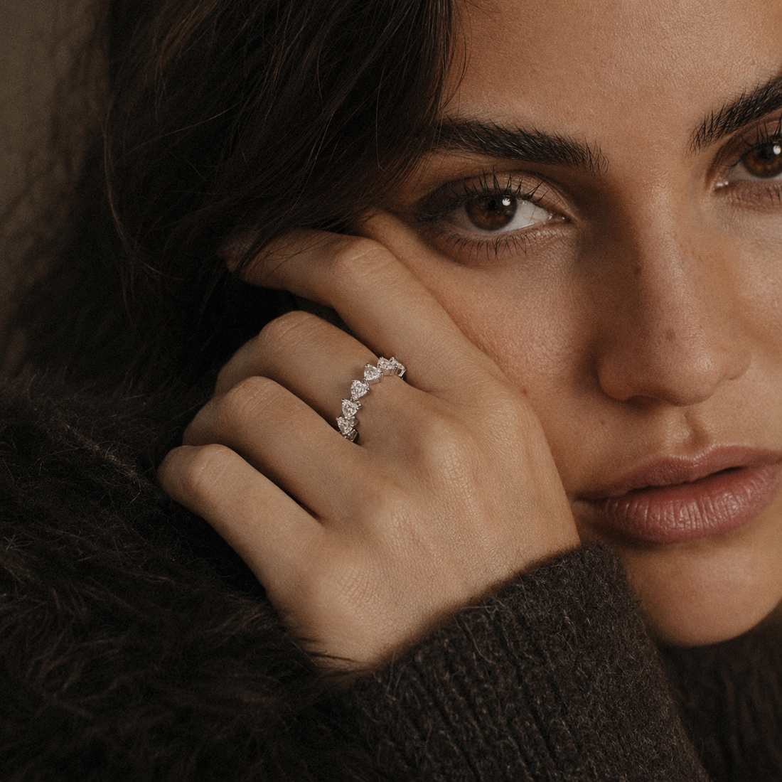 Eternity Heart Ring