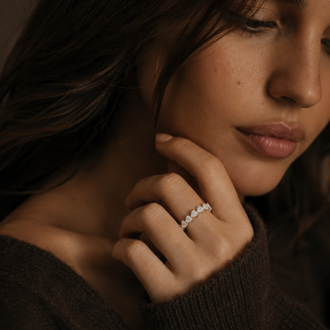 Eternity Heart Ring
