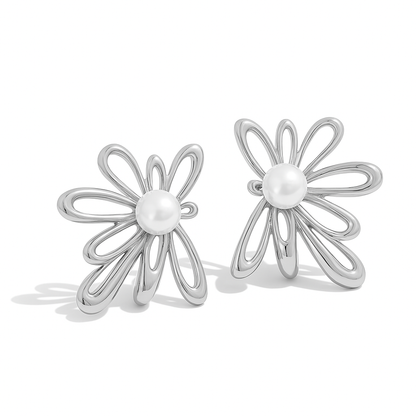 Pearl Bloom Earrings