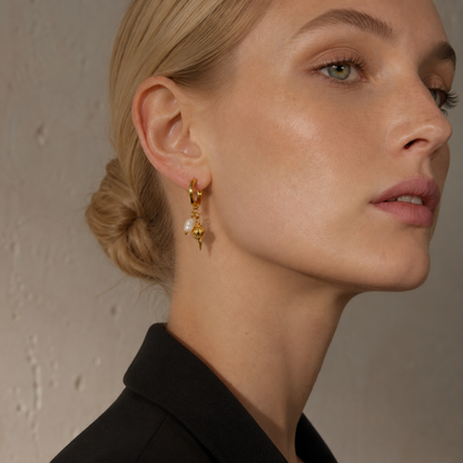 Conch Shell Earring
