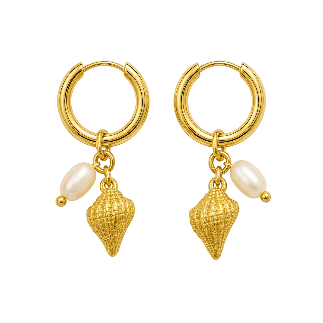 Conch Shell Earring