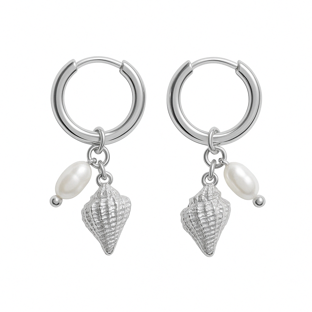 Conch Shell Earring
