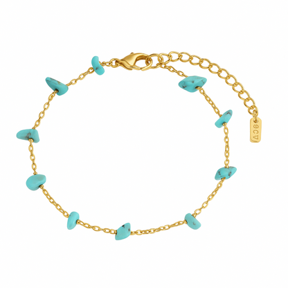 Armband med naturstenar