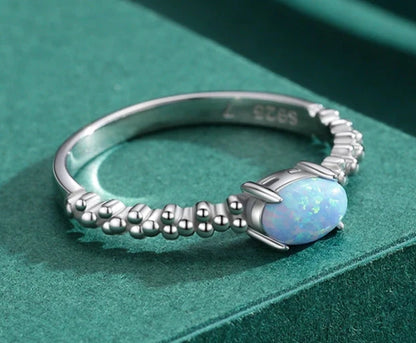 S925 Opal Ring