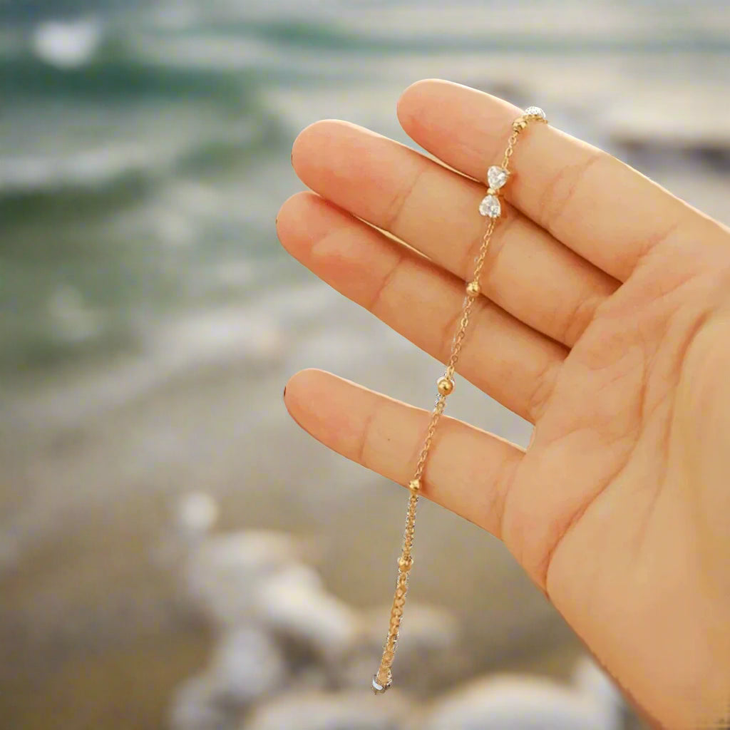Sparkle Bow Tie Bracelet