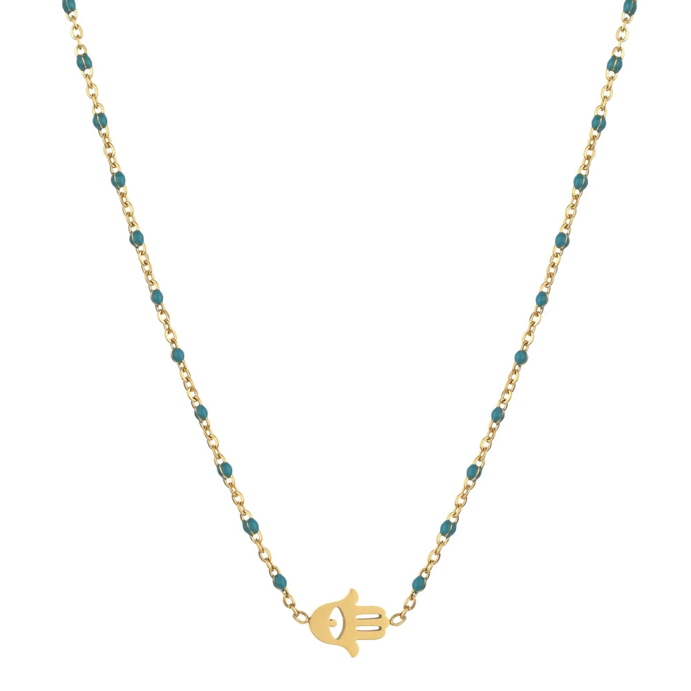 Hamsa Necklace