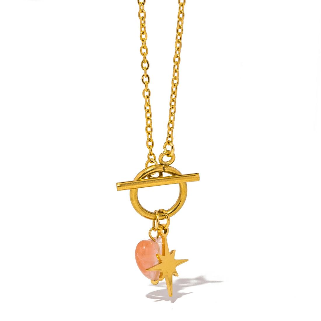 Stone Heart Necklace