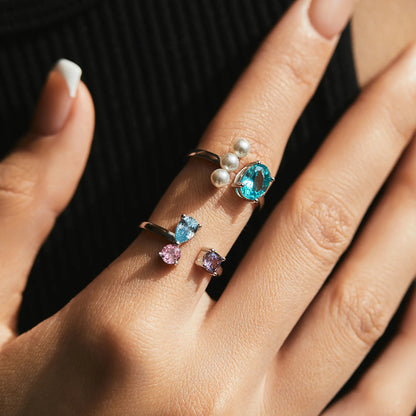 Agua Pearls Ring