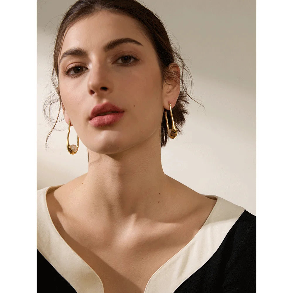 Long Loop Earrings