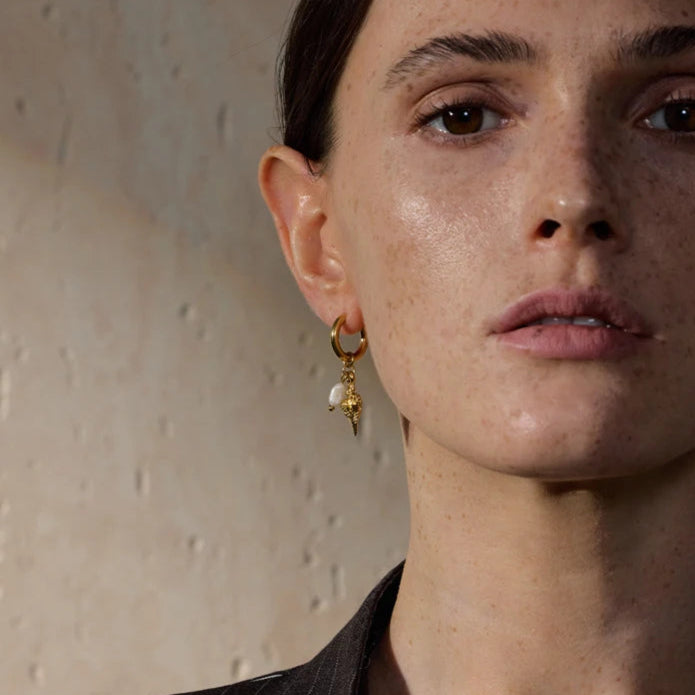 Conch Shell Earring