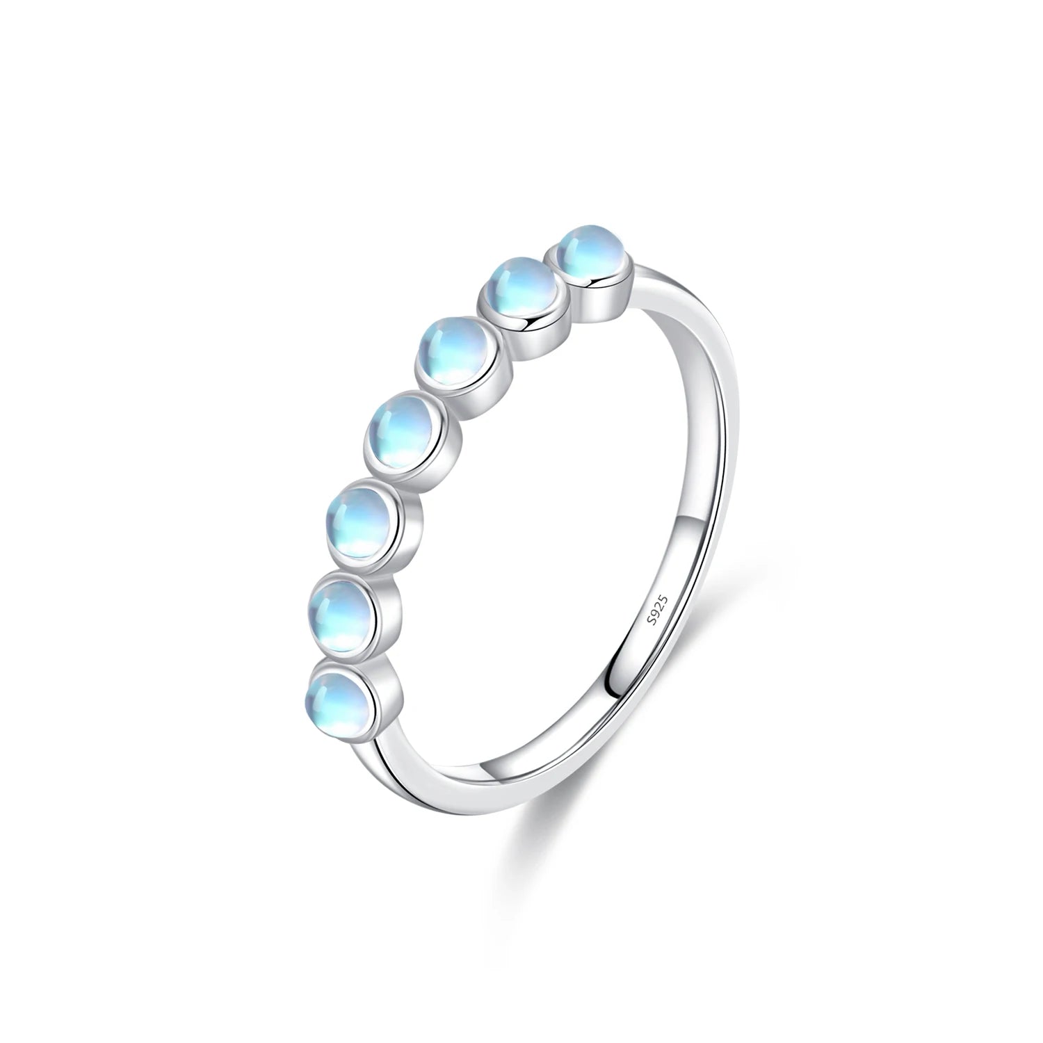 Moonstone Bubble Ring