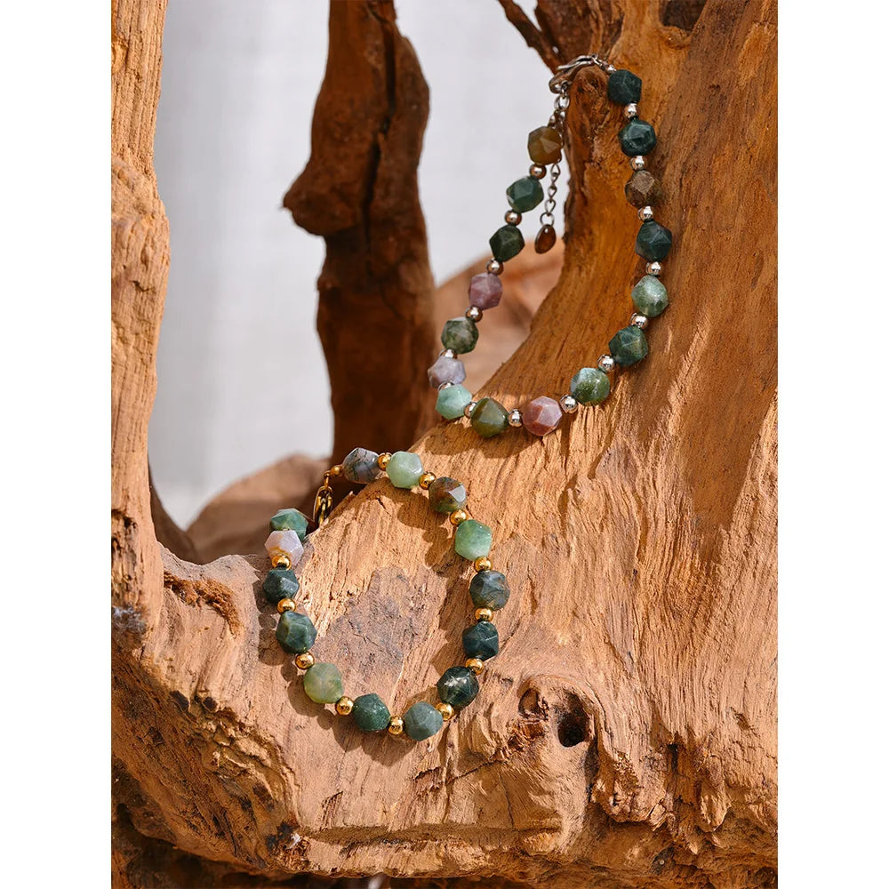 Indian Agate Bracelet