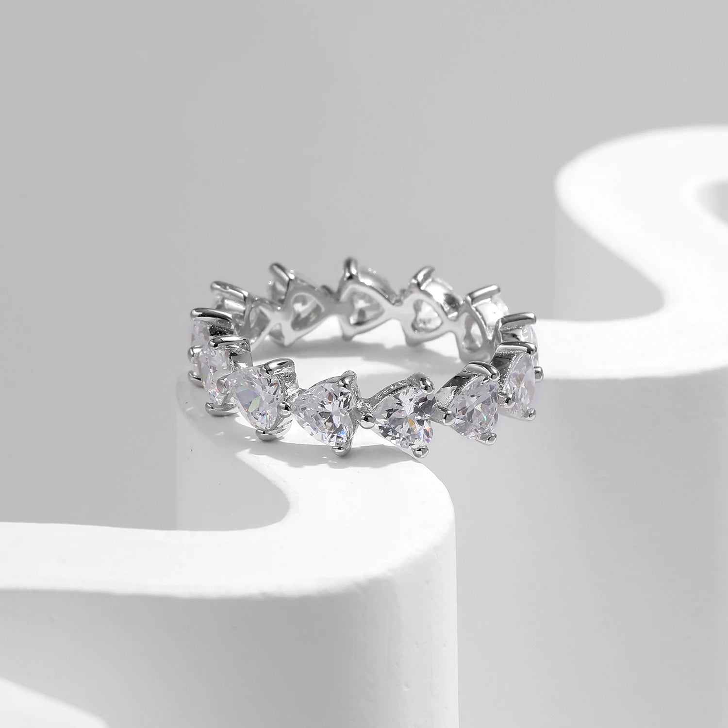 S925 Eternity Heart Ring