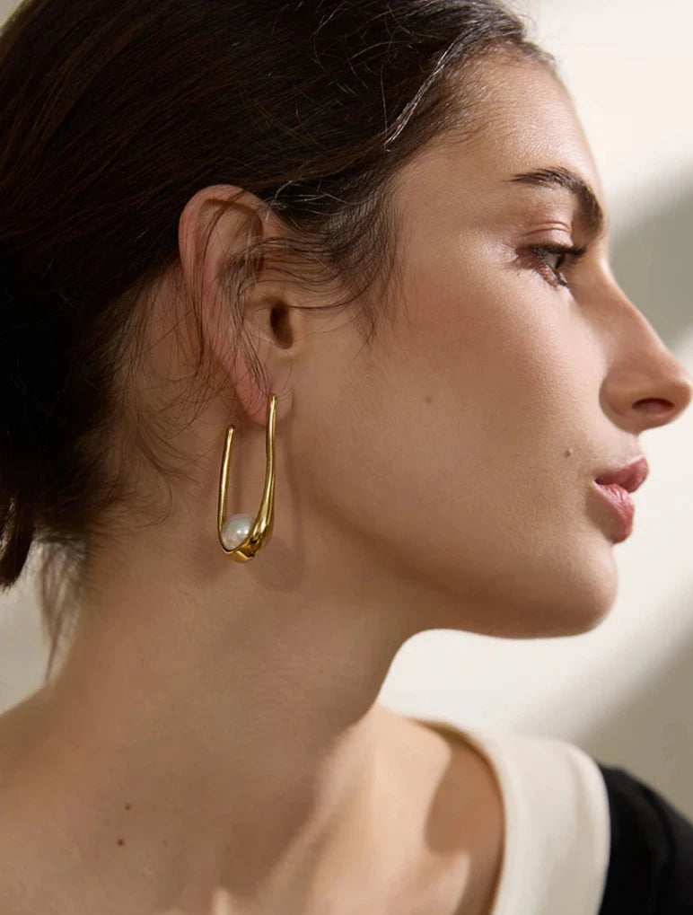 Long Loop Earrings