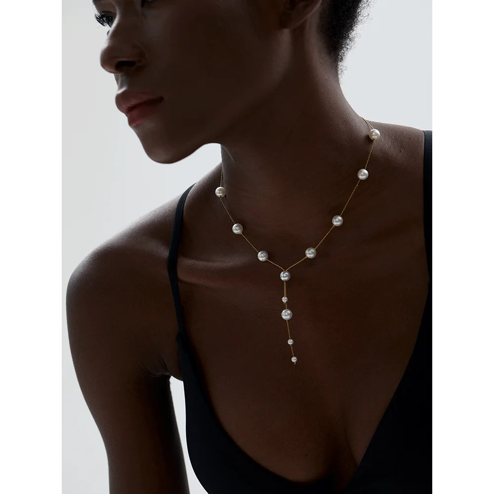 Pearl Rope Necklace