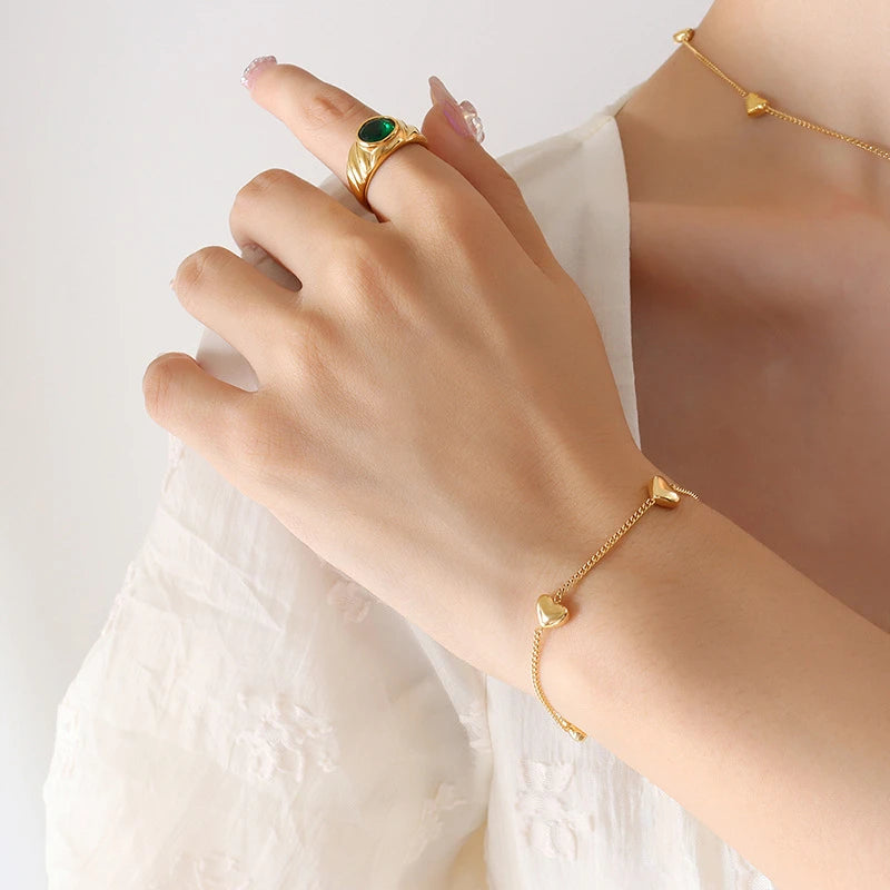 Yura Heart Bracelet