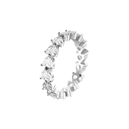 S925 Infinite Hearts Ring